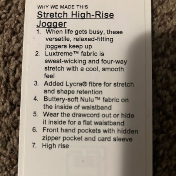 Lulu Joggers - Picture 4 of 4